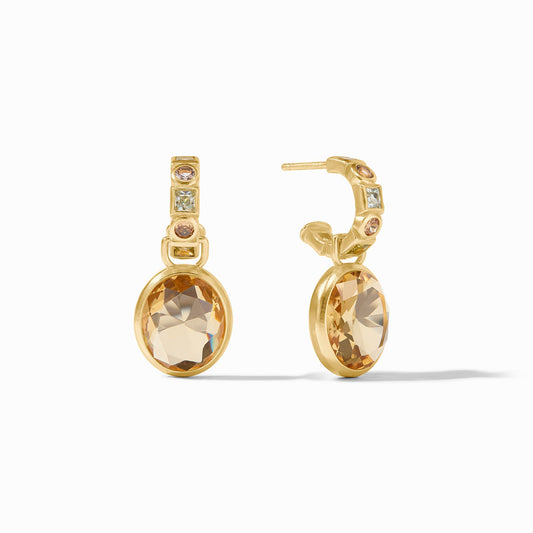 Jolie Hoop & Charm Earring OS