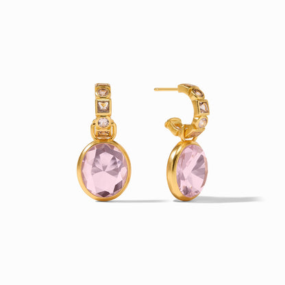Jolie Hoop & Charm Earring OS