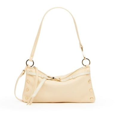 Hammitt KYLE SML Belted Parchment / Gold Shoulder Bag
