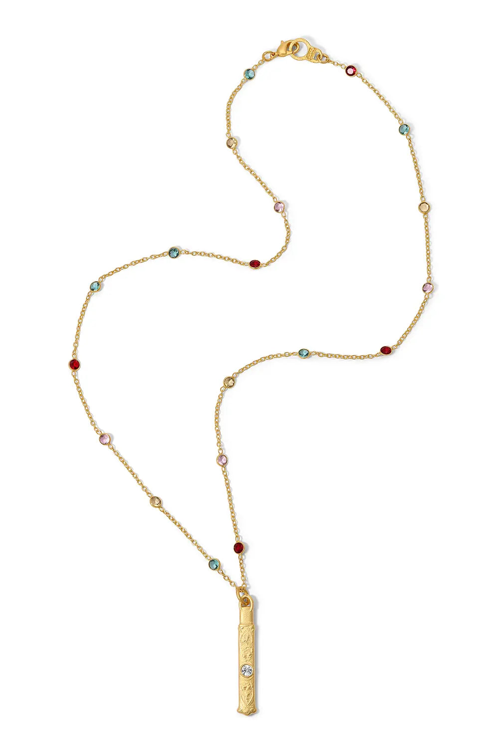 French Kande Seraphine Necklace Gold Snuff charm