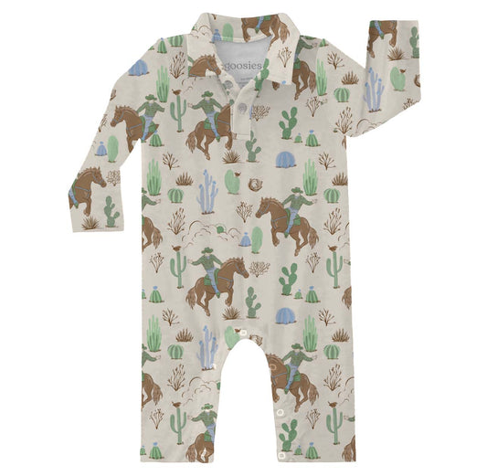 cowboy collar romper
