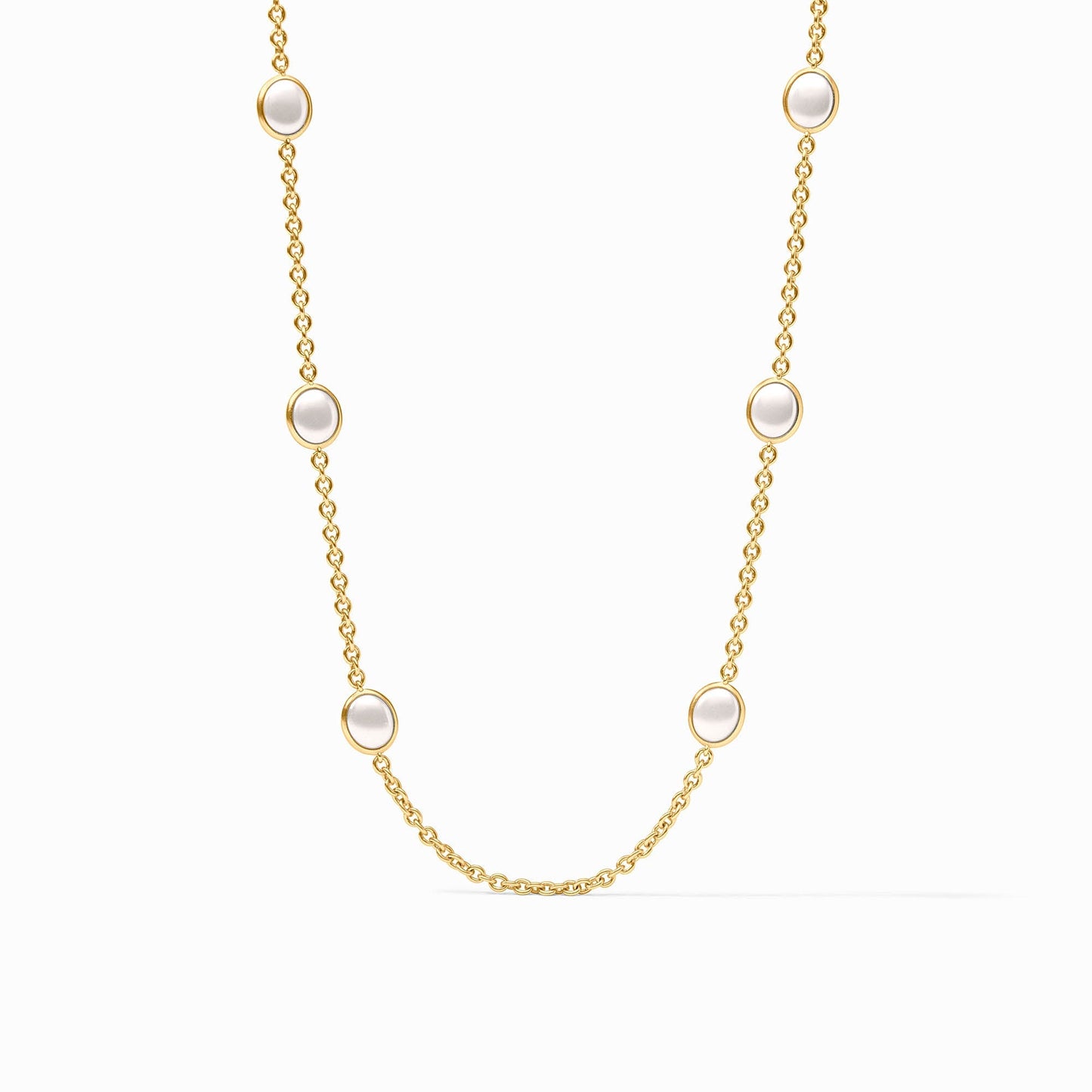 Laguna Stone Station Necklace GOLD OS