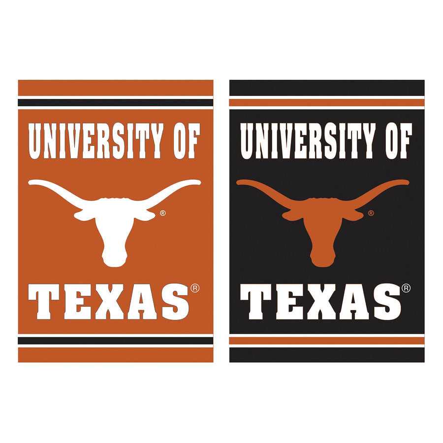 Evergreen Flag University of Texas Embossed Suede