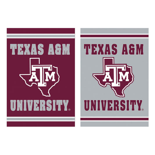 Evergreen Flag Texas A&M University Embossed Suede