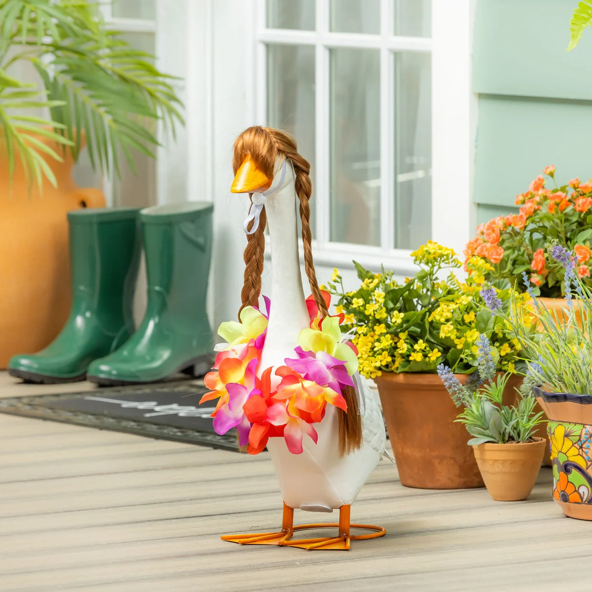 hawaiian porch goose outfit 
