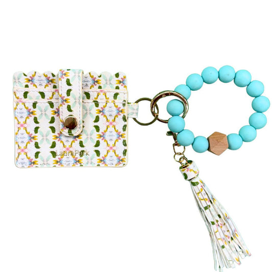Wallet Dogwood Keychain Wristlet