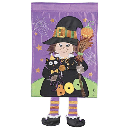 Flag Crazy Leg Garden 13x18 (Multiple Styles)