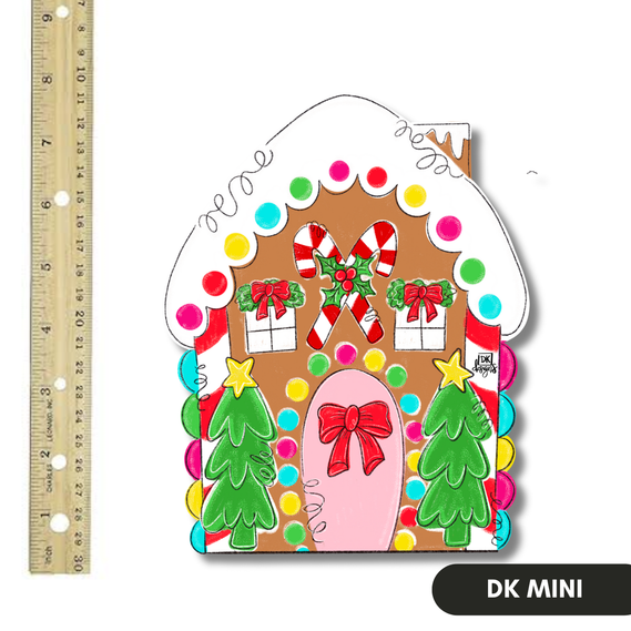 Mini Gingerbread House Hanger