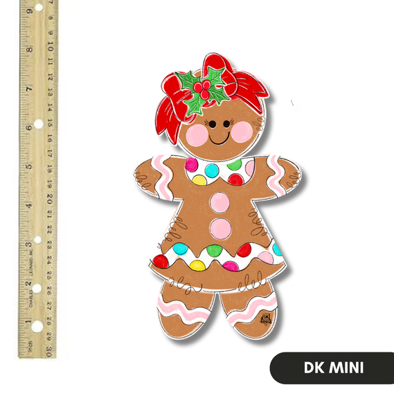 Mini Gingerbread Girl Hanger