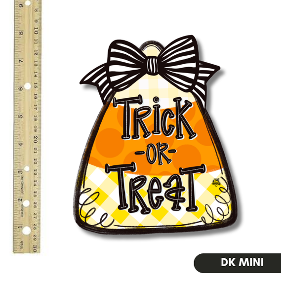 Mini Candy Corn Trick-or-Treat Hanger