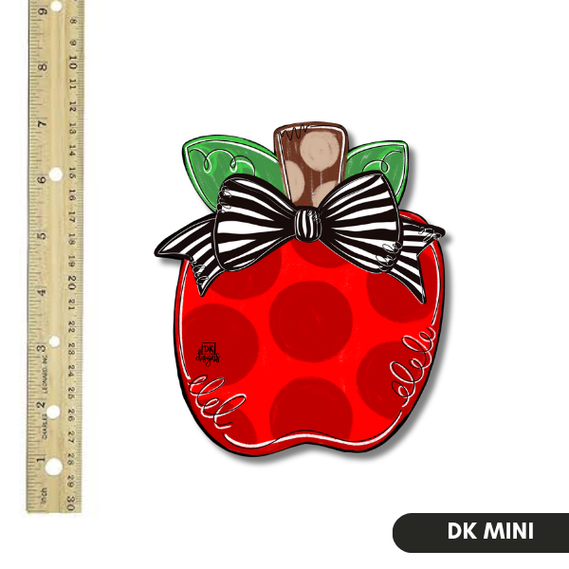 Mini Apple Bow Hanger