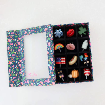 keepsake Nora Fleming floral box 