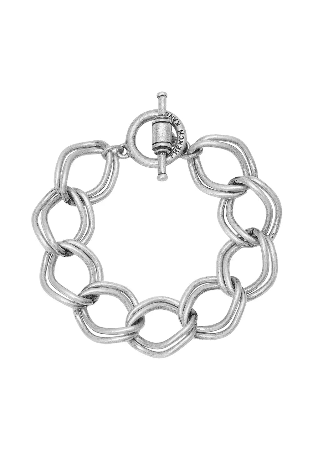 silver chain bracelet