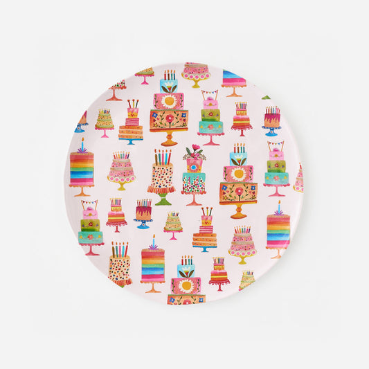 Platter Celebrate Handmade Round