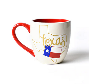 Mug Texas Motif 4.25 Happy Everything
