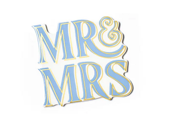 Attachment Mini Blue Mr. and Mrs. Happy Everything