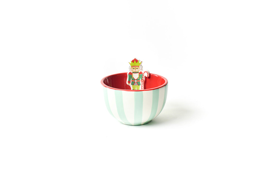 Bowl Mr. Nutcracker Embellishment Happy Everything