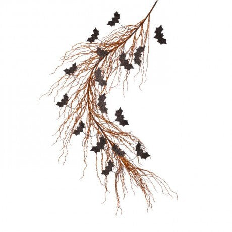 GARLAND BATS GLITTER HALLOWEEN