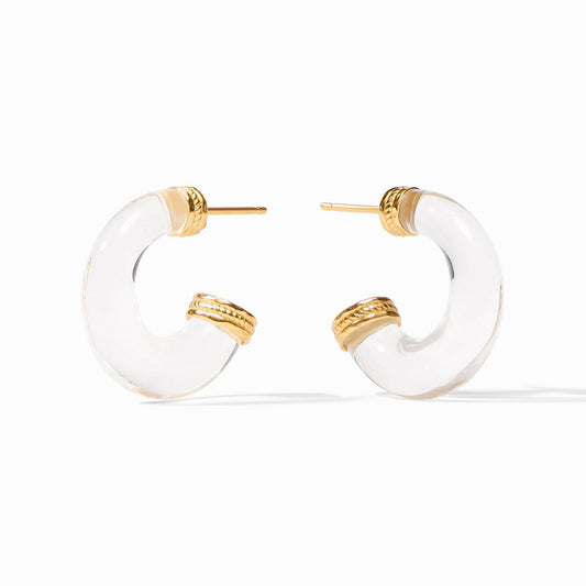 Madison Statement Hoop Earrings Gold