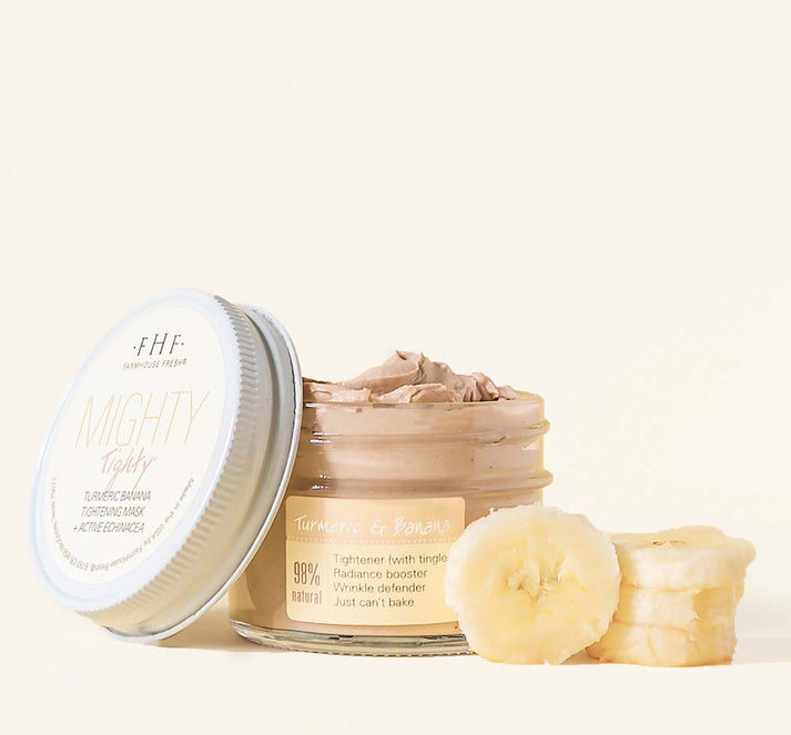 FarmHouse Fresh Facial Mask Mighty Tighty® Turmeric & Banana Tightening