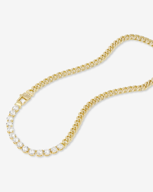 Melinda Maria Necklace Julian REALLY Loves Diamonds 16" 6.8mm Gold