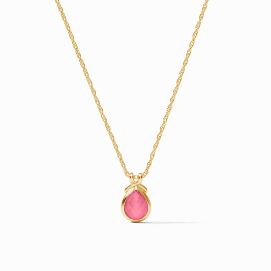 The Pink Delicate Necklace Irid Peony Pink-OS