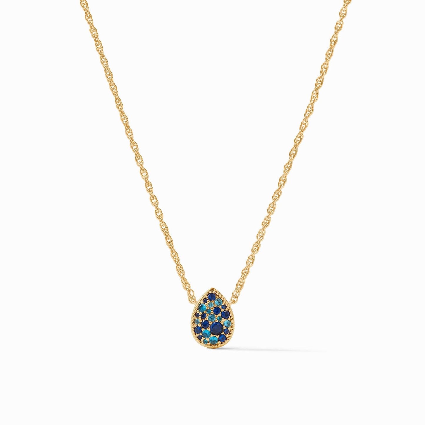 Luna Teardrop Delicate Necklace Gold OS