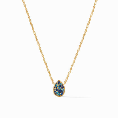 Luna Teardrop Delicate Necklace Gold OS