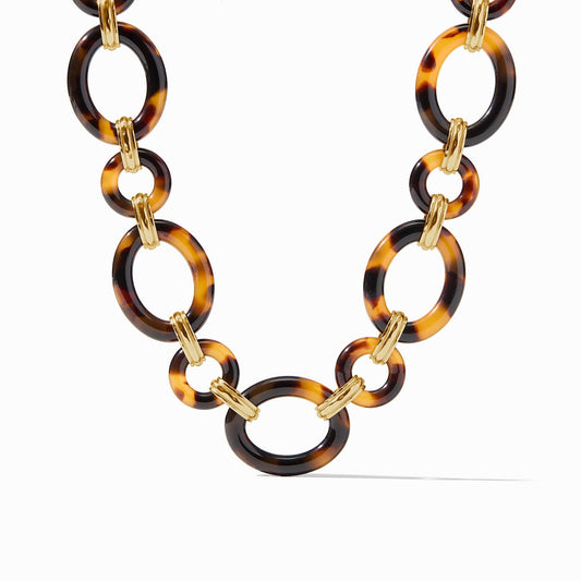Madison Link Necklace Tortoiseshell