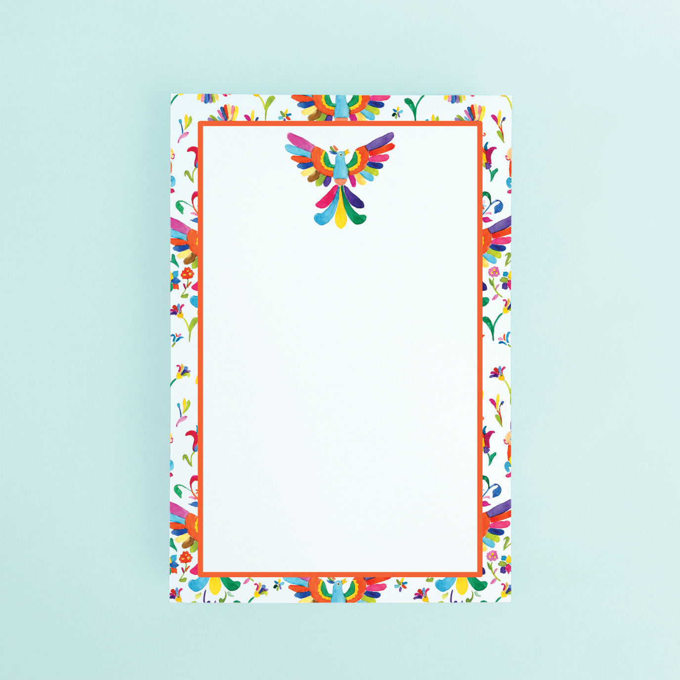 List Note Pad Otomi Pattern
