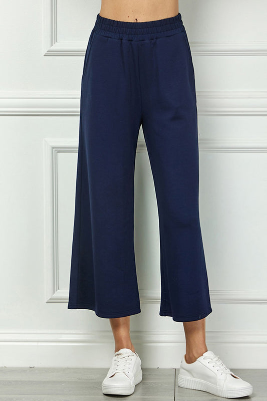 PANTS Very Soft Cropped Wide