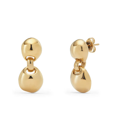 gold dangle earring 