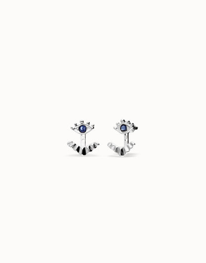 Blue eye earring 