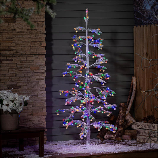 Tree Christmas Vacation Artificial Frosted 6FT