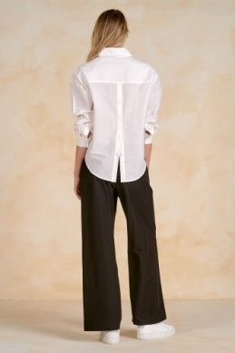 Elan Top Open Back Long Sleeve