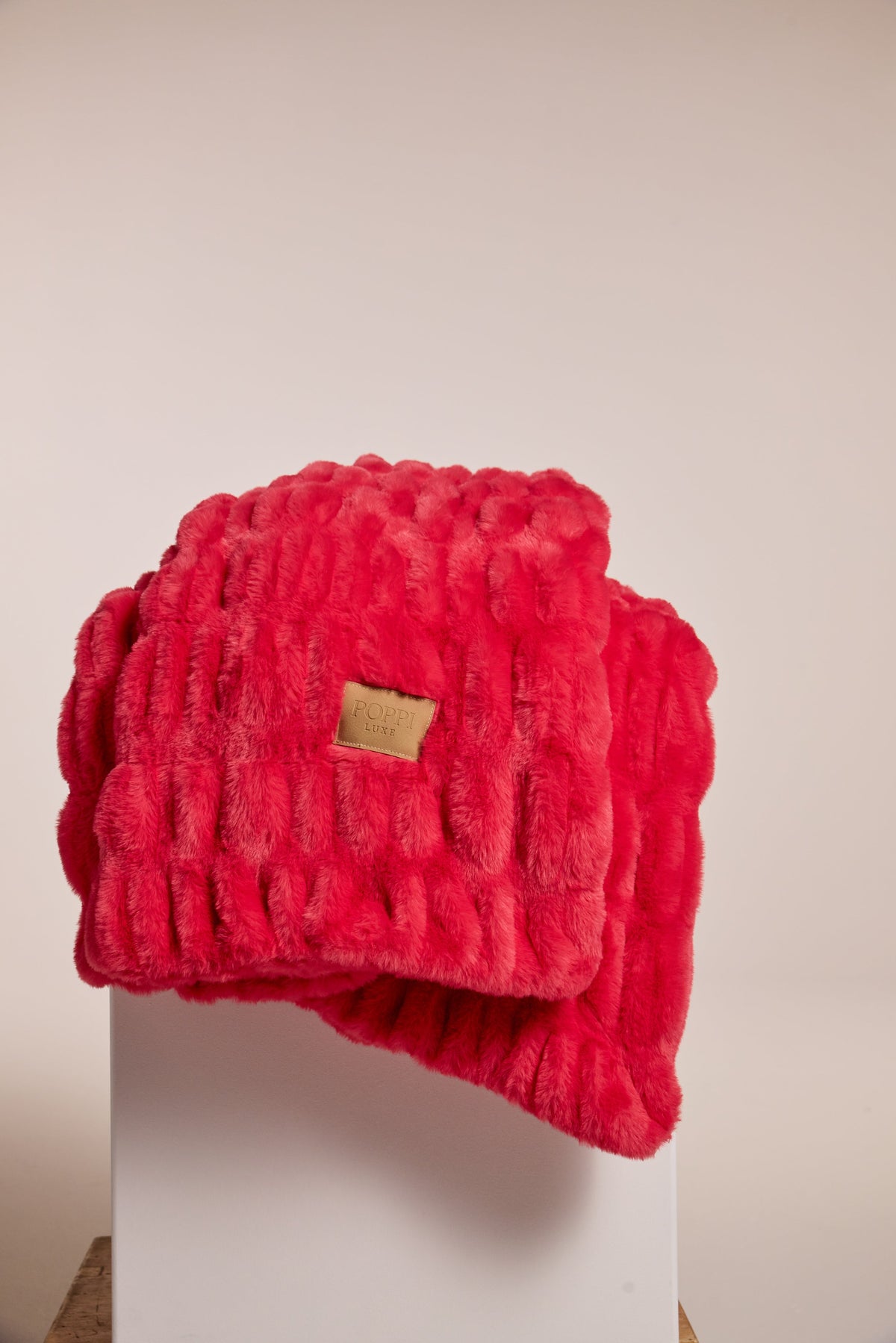 Poppi Luxe BLANKET FLAMINGO Plush