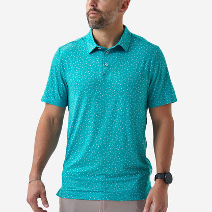 BURLEBO Polo Performance Outdoor Shirt | Multiple Patterns