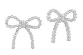 Ear Pris Bow Pearls