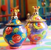 Mary Rose Young Pot Round Lidded | Multiple Patterns