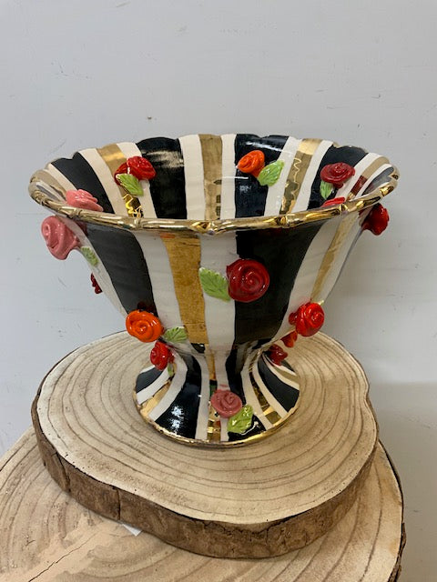 Mary Rose Young Punch Bowl Rose Studded