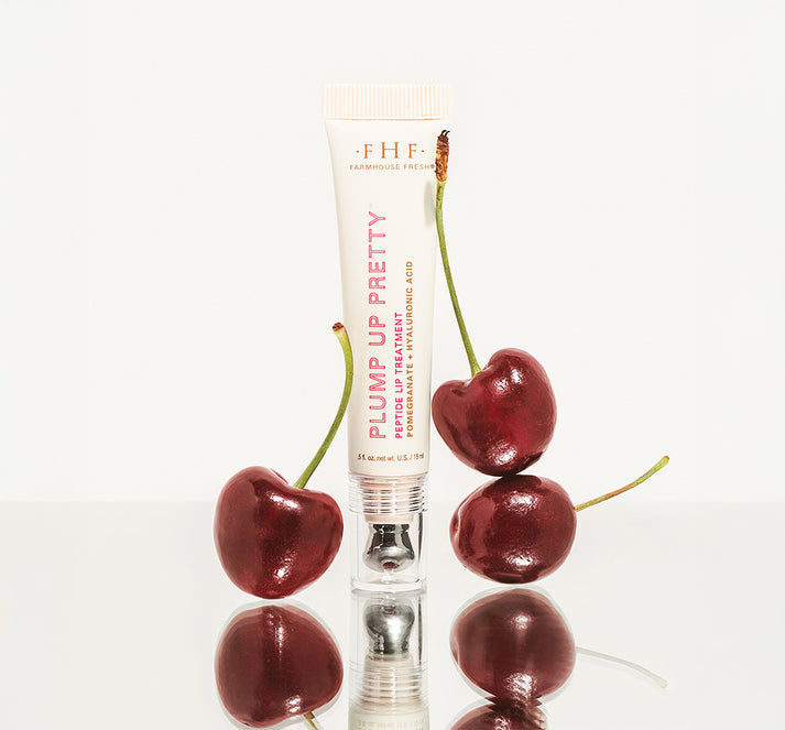 FarmHouse Fresh Lip Peptide Treatment Plump Up Pretty™ Black Cherry Tint