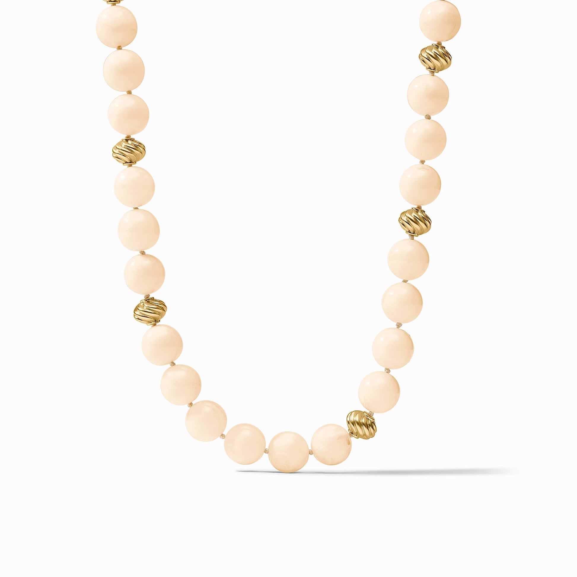 ivory beaded necklace 