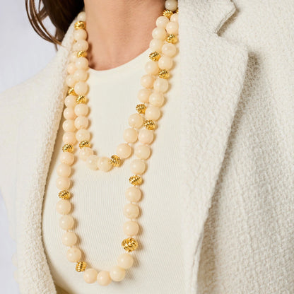Ravello 5-in-1 Necklace Ivory Gold OS