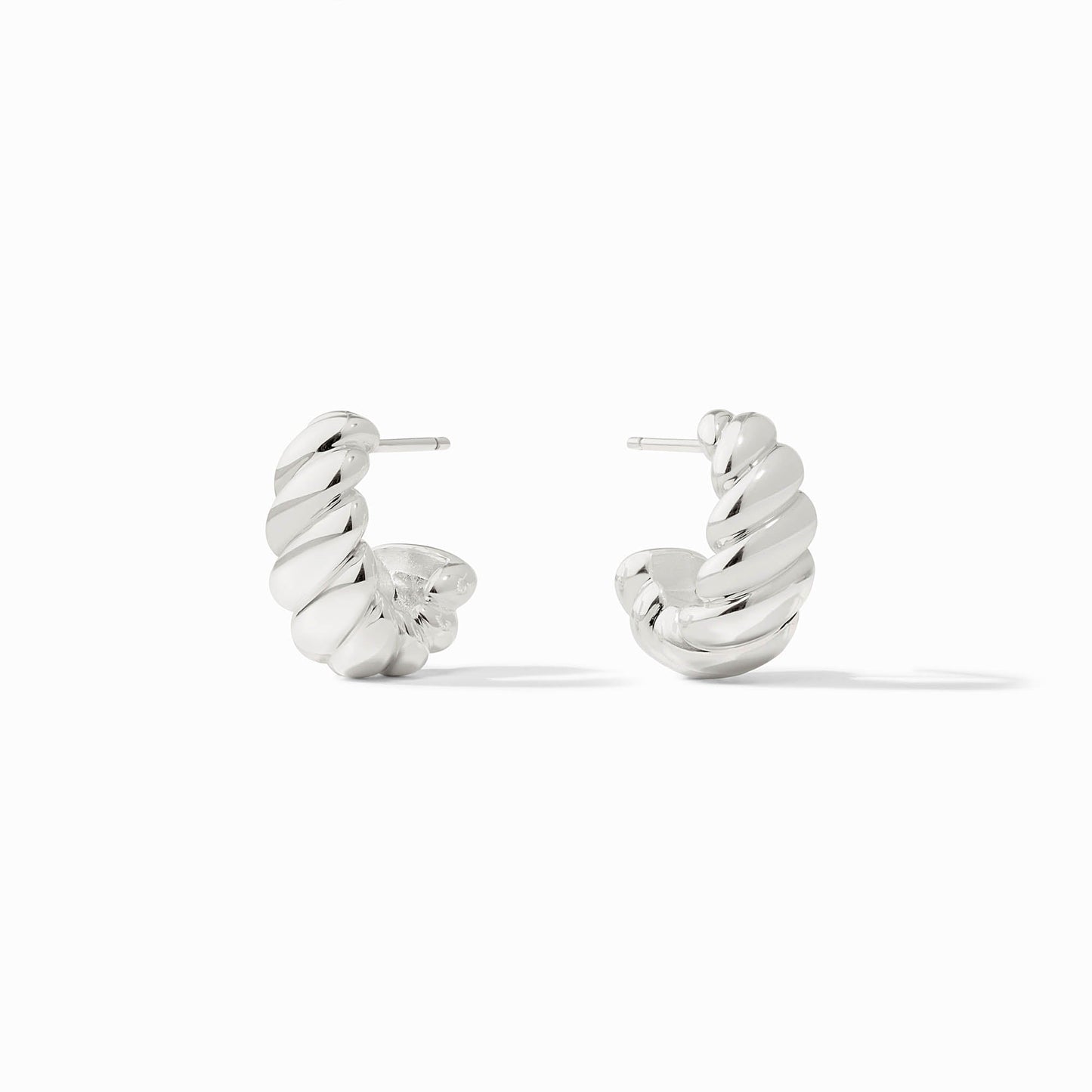 Ravello Statement Hoop Earring Silver