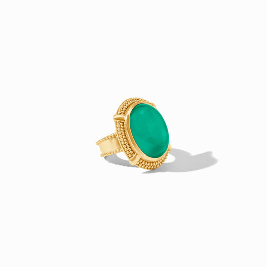 Cabochon Statement Ring Gold OS