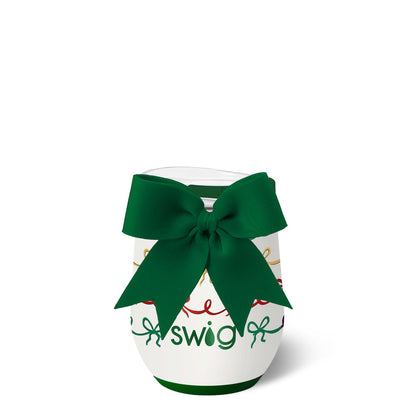 WINE CUP HOLIDAY 12OZ STEMLESS