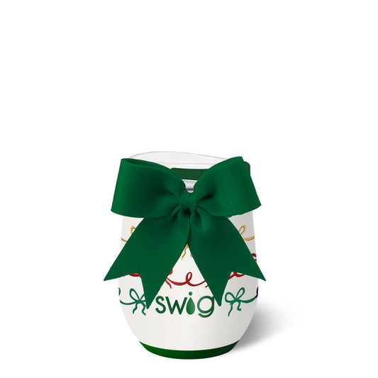 WINE CUP HOLIDAY 12OZ STEMLESS