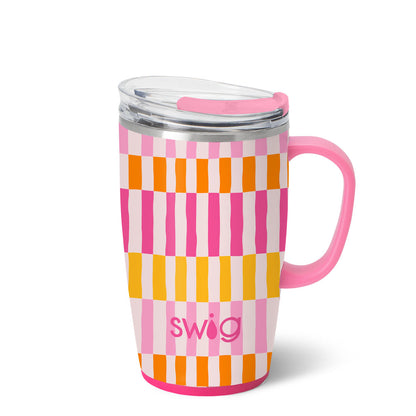TRAVEL MUG 22OZ W/ HANDLE