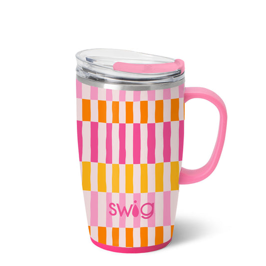 TRAVEL MUG 22OZ W/ HANDLE