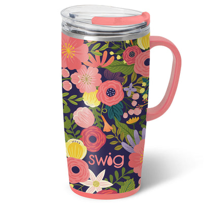 TRAVEL MUG 22OZ W/ HANDLE